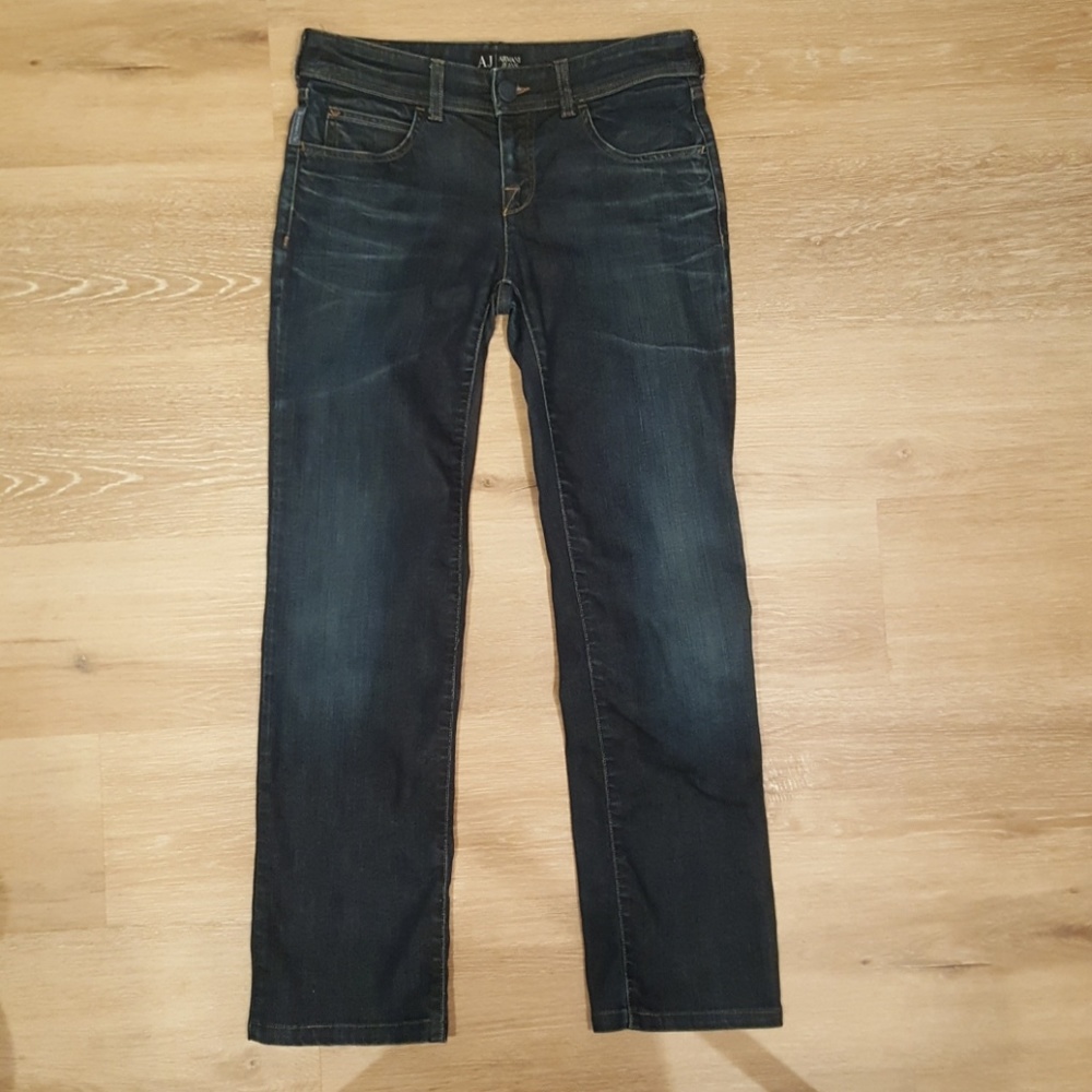 Armani Jeans Women's Dark Blue Jeans